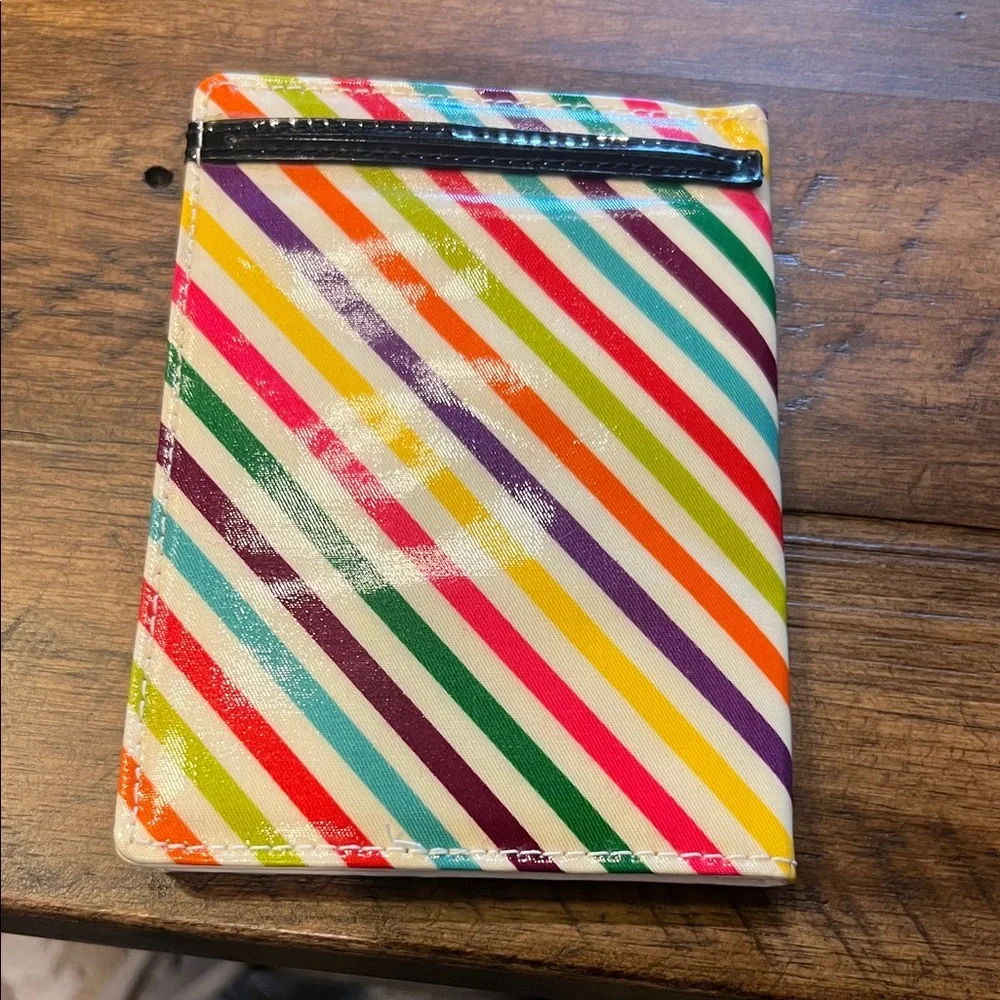 Kate Spade New York Daycation Rainbow Striped passport holder - Picture 5 of 7